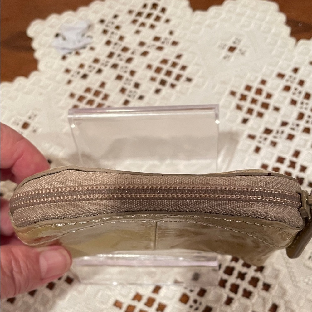 Brighton Small Heart Accent Coin Purse - Cream - Picture 5 of 5